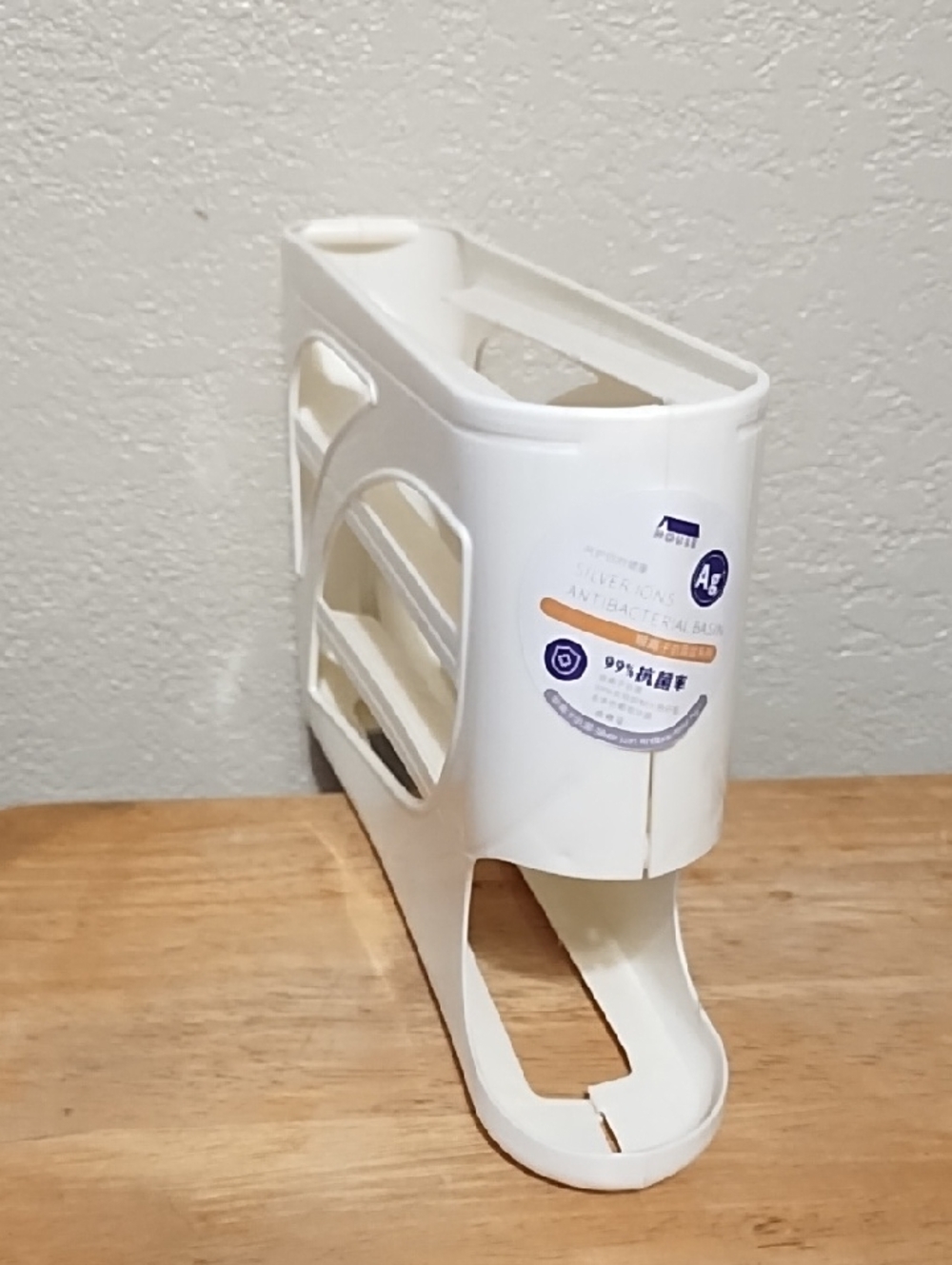 New White Plastic Egg Holder